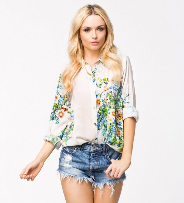 Floral Blouse - Image 3